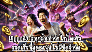 Hippo89 สนุกลุ้นทำกำไรได้จริง รวดเร็วที่สุด สนุกไม่มีขีดจำกัด