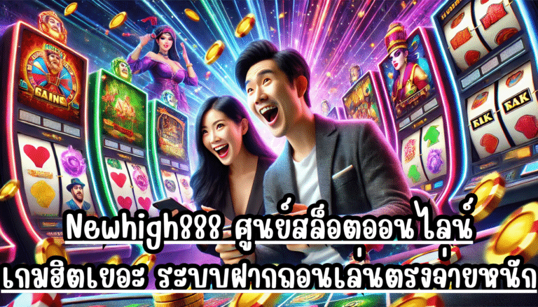 Newhigh888 ศูนย์สล็อตออนไลน์ เกมฮิตเยอะ ระบบฝากถอน แม่นยำสูง เล่นตรงจ่ายหนัก