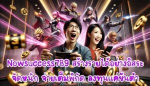 Nowsuccess789 สร้างรายได้อย่างอิสระจัดหนัก จ่ายเต็มพิกัด ลงทุนแค่ขั้นต่ำ-3