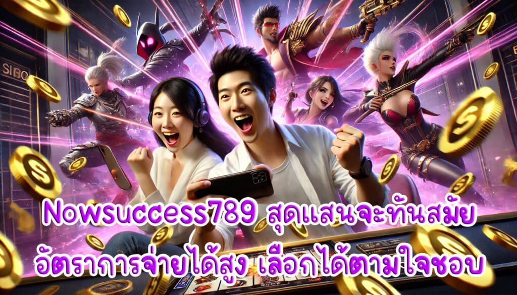 Nowsuccess789 สุดแสนจะทันสมัย อัตราการจ่ายได้สูง เลือกได้ตามใจชอ4