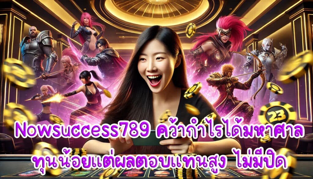 Nowsuccess789คว้ากำไรได้มหาศาล ทุนน้อยแต่ผลตอบแทนสูง ไม่มีปิดปรับปรุง-1